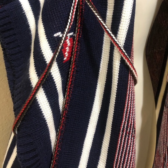 Vintage 70s Poncho Knit Boho Cape! - Picture 6 of 7